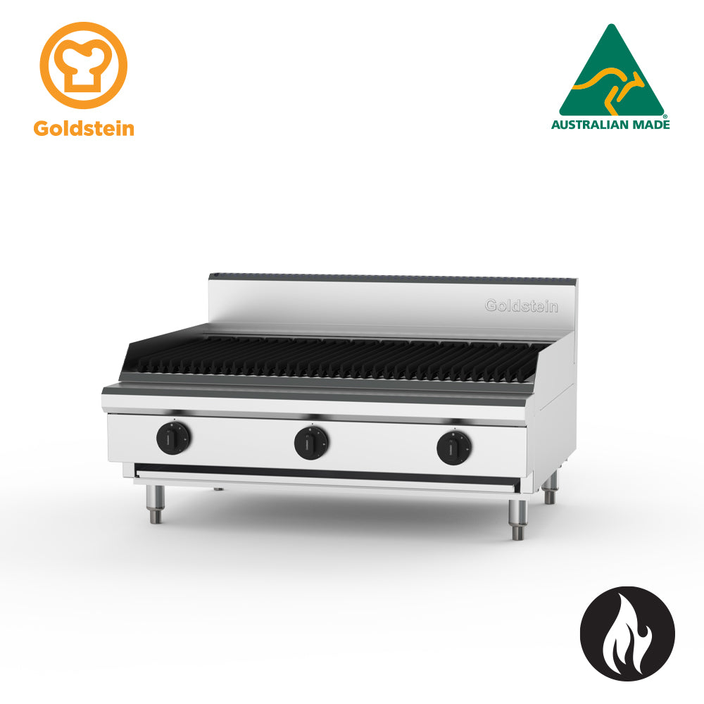 GOLDSTEIN GAS CHARGRILL radiant chargrill, grill size 914 x 510 mm 120/114 BQG36-X