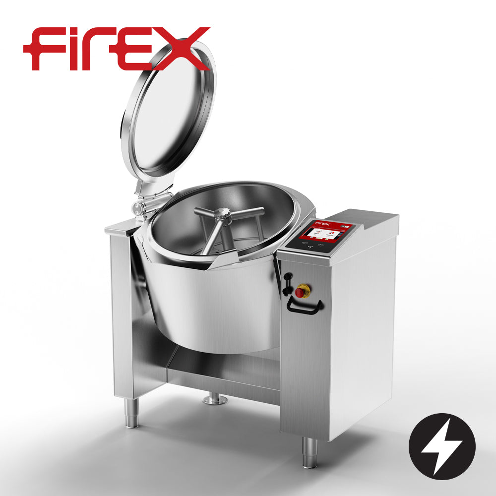 FIREX Electric MULTIFUNCTIONAL COOKER Cucimix 70 Litre, Mixer torque 96 Nm, Tank dimensions (∅ x H) 600 x 290 mm, Cooking surface 28 dm2 CBTE070C_V1