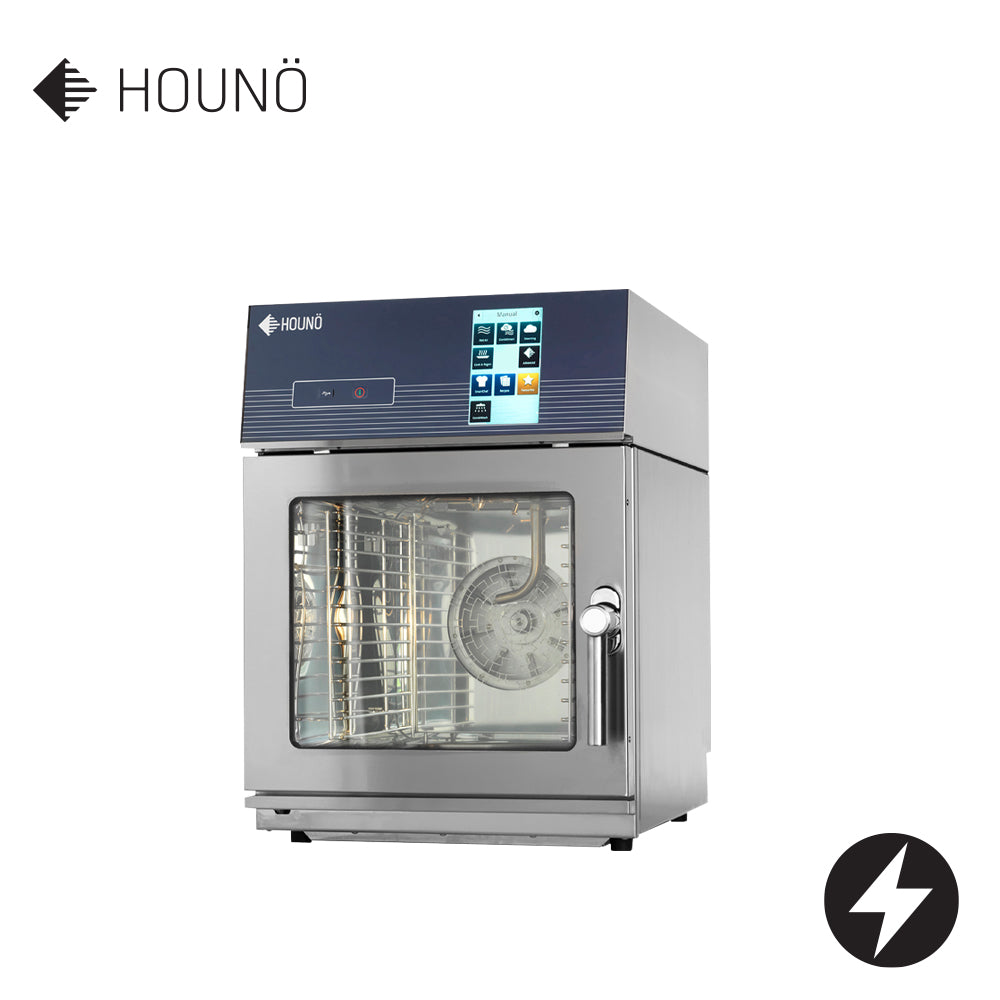 HOUNO Electric HOUNO CPE COMBI SLIM OVEN steam injection, 6 tray 1/1 GN CPES1.06