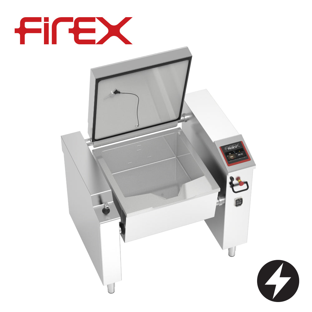 FIREX Electric MULTIFUNCTIONAL COOKER Capacity 102 litre, Pressure cooking, 4-point motorised clamping system, Tank dimensions (W x D x H) 680 x 610 x 274 mm, Cooking surface 40 dm2 DFIE100A_V2