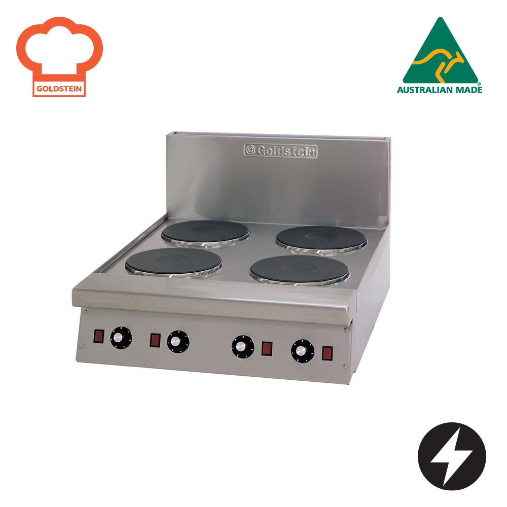 GOLDSTEIN ELECTRIC COOKTOP 4 x 2 kW solid plates, 3 phase PEB4S