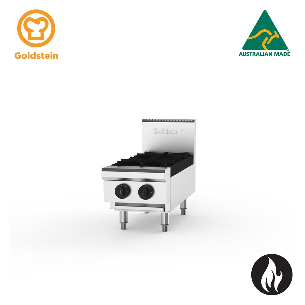 GOLDSTEIN GAS COOKTOP 2 burners 66/66 PFB12-X