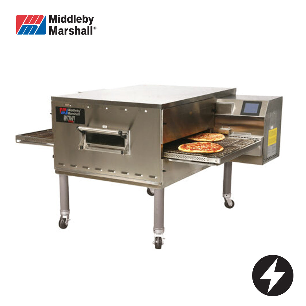 MIDDLEBY MARSHALL ELECTRIC TRADITIONAL SERIES Electric Impingement Conveyor, 40.5'' (1028mm) heating zone, 32'' (813mm) wide, 76,5'' (1943mm) long conveyor belt, stand included PS540E