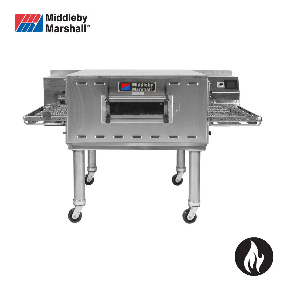 MIDDLEBY MARSHALL GAS WOW Gas Impingement Conveyor, 26'' (660mm) wide conveyor , 38'' (965mm) long cooking chamber, WOW controller, EMS Energy Management System reduces energy consumption, stand included 93 PS638G