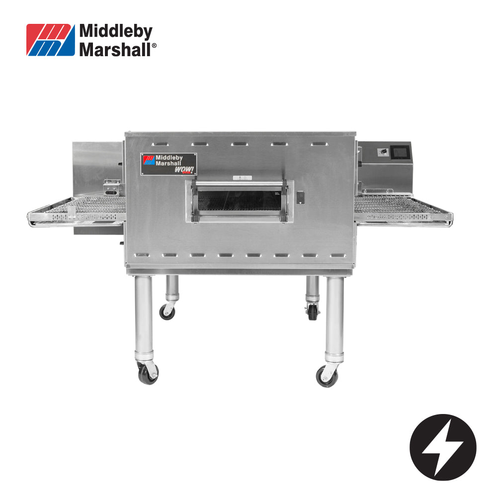 MIDDLEBY MARSHALL ELECTRIC WOW Electric Impingement Conveyor, 32'' (851mm) wide conveyor, 40'' (1029mm) long cooking chamber, WOW controller, EMS Energy Management System reduces energy consumption, stand included PS640E-1