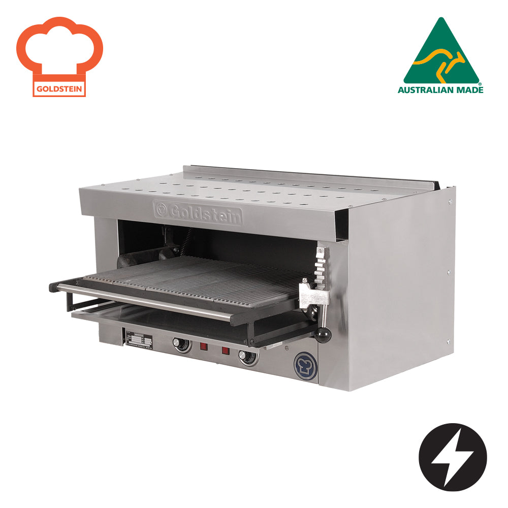 GOLDSTEIN ELECTRIC SALAMANDER grid size 600 x 370, moveable ratchet, five positions, cast iron grids for marking, 3 phase SA36E