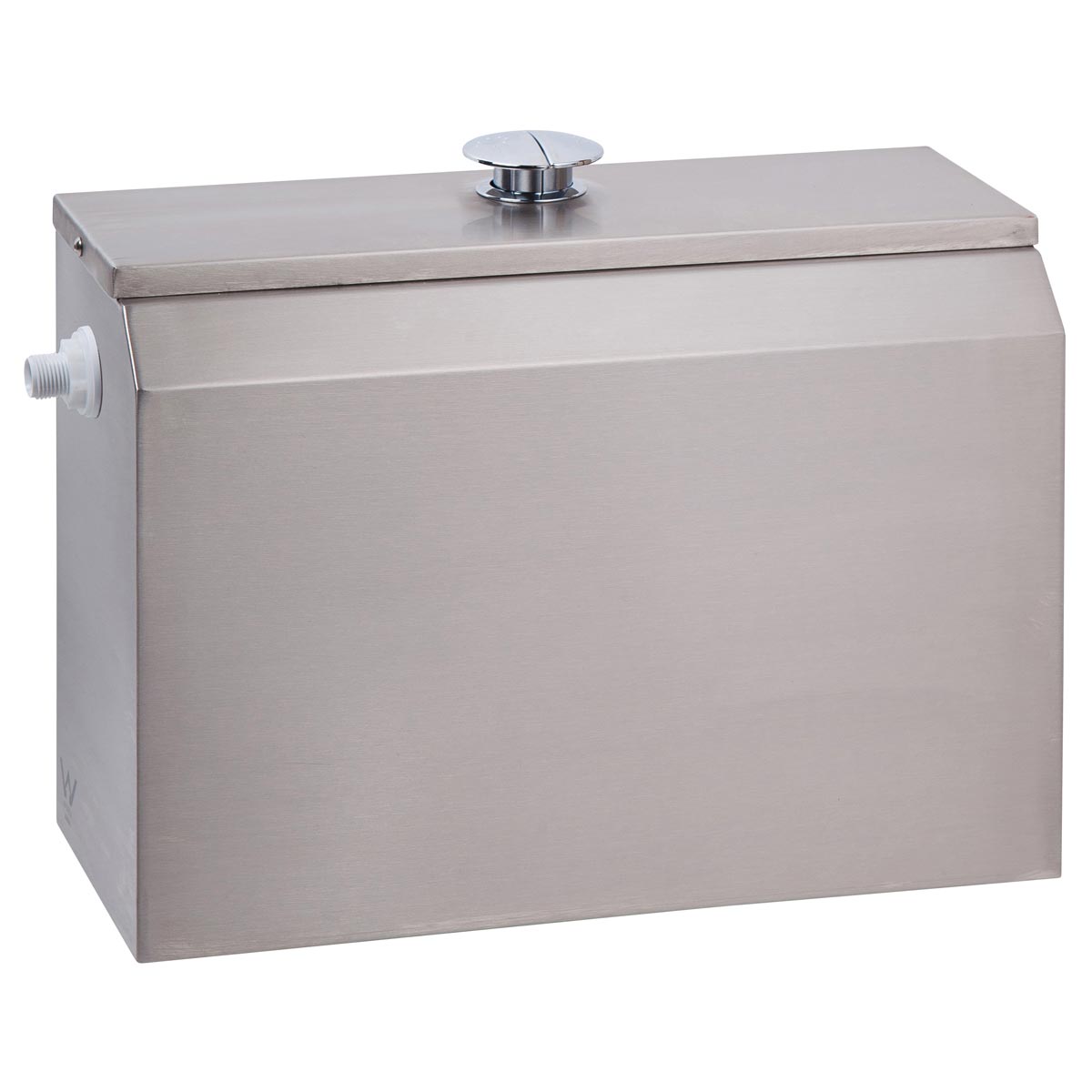 3monkeez Disabled Compliant Dual Flush Cistern Left Side Entry Stainless Steel AB-CIS-DCDF-SE-L