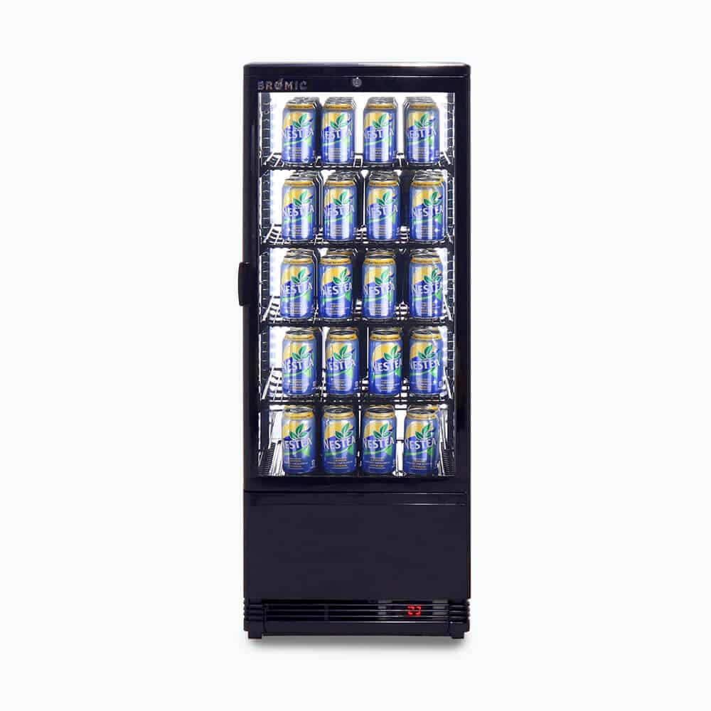 BROMIC Countertop Fridge 98L - 1 Door - Flat Glass 3735182-NR