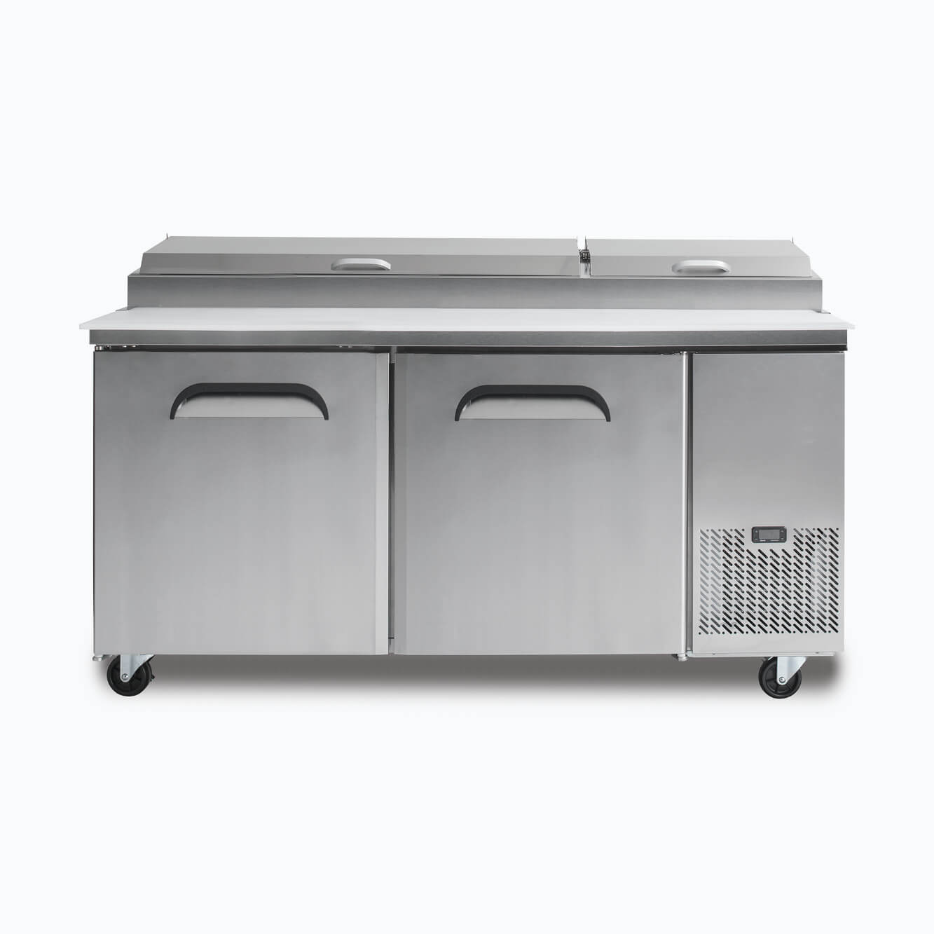 BROMIC Pizza Prep Fridge - 2 Doors - 1702mm - 9 Pans 3735801