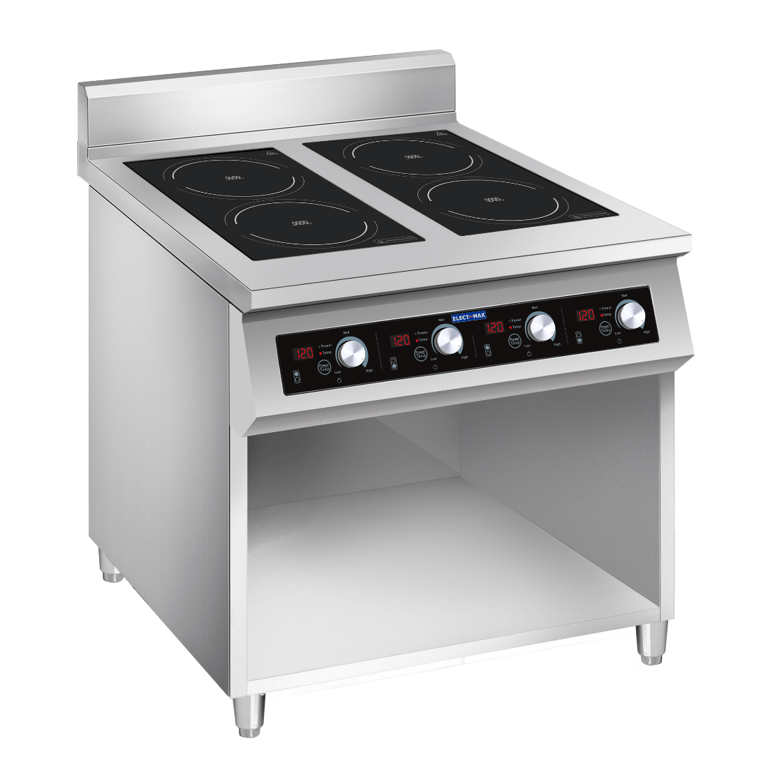 ElectMax 900 Series Induction 4 Burner Cooker with Splashback EIC9-800P