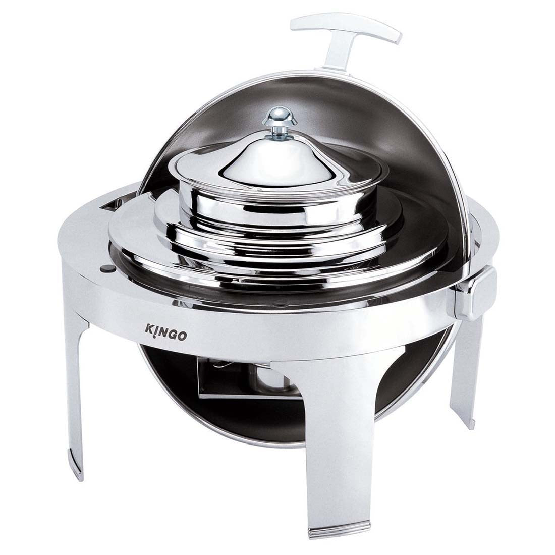 Ex-Showroom: Round Soup Station with S/S Legs - KGB6507