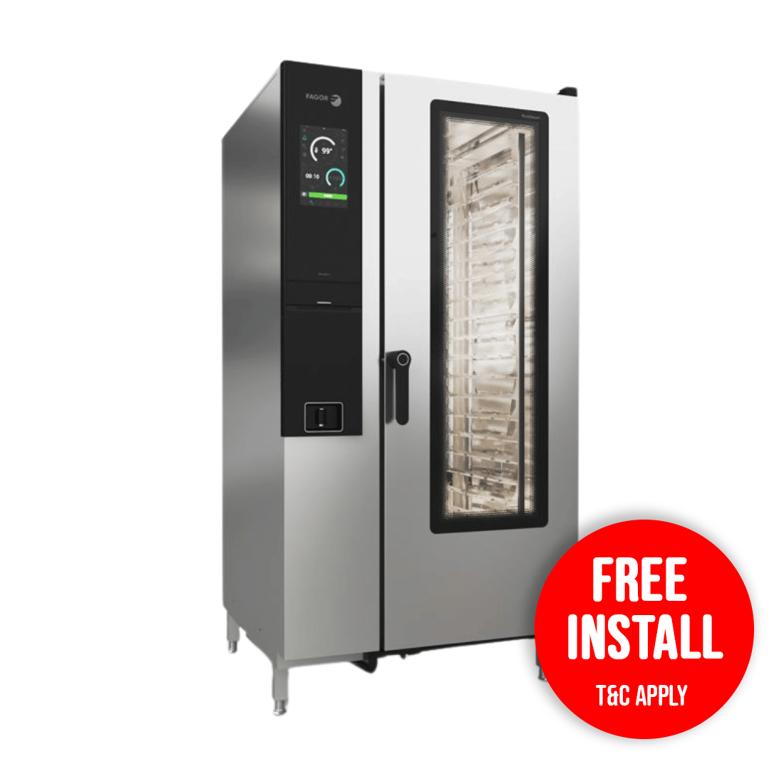 APW-201ERLWS FAGOR IKORE Advanced Boiler 20 Tray Combi Oven