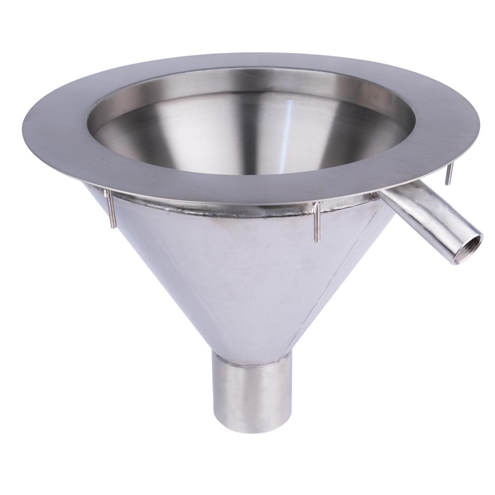 3monkeez Conical Flushing Rim Sink - 350 FRSC-DI350-304