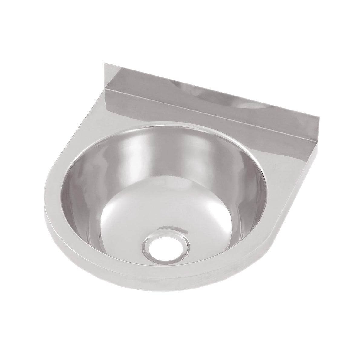 3monkeez Round Stainless Steel Hand Basin HBR