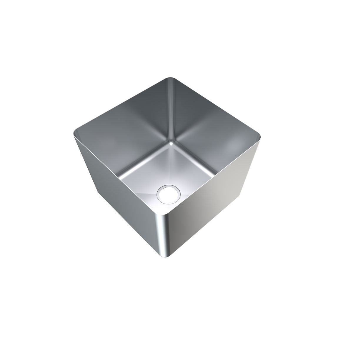 3monkeez 1.5mm Premium Hand Fabricated Sink Bowl, 400X400X300 HF11-316