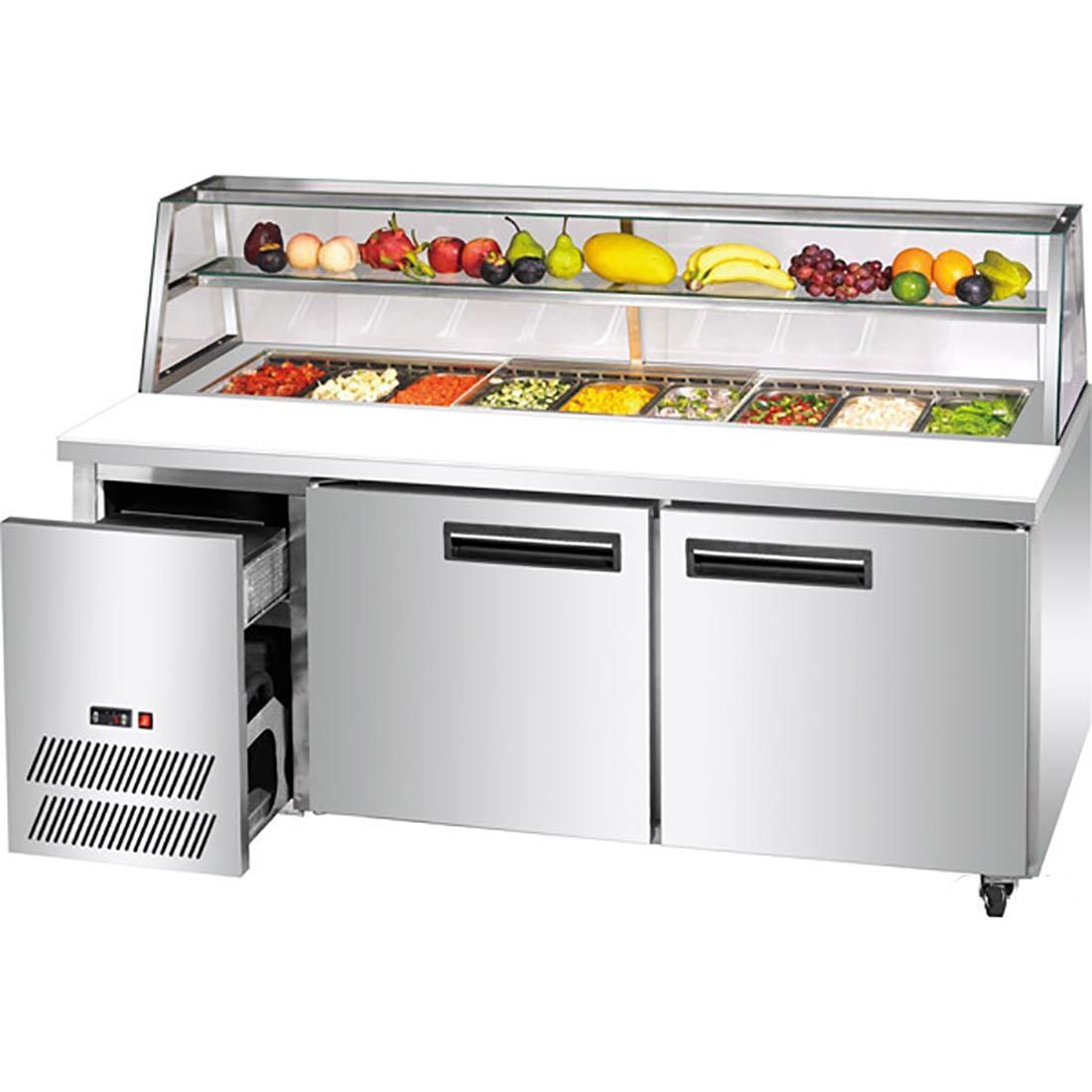 2NDs: Thermaster two door Deluxe Sandwich Bar - SCB/15-VIC849