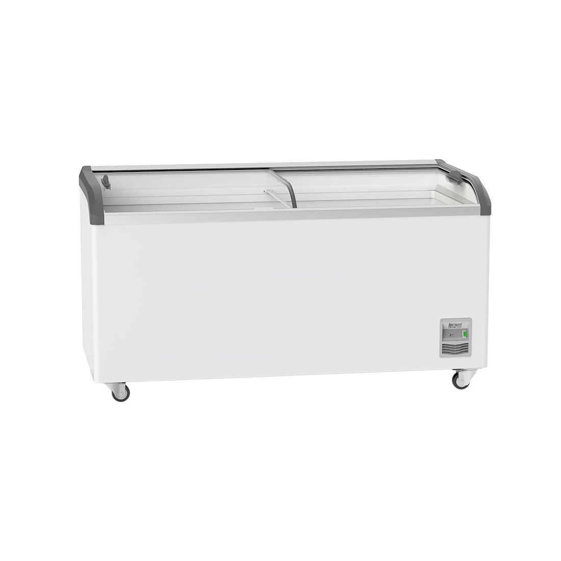 2NDs: Thermaster Heavy Duty Supermarket Glass Sliding Lid Freezers 576L - SD-576K-VIC840