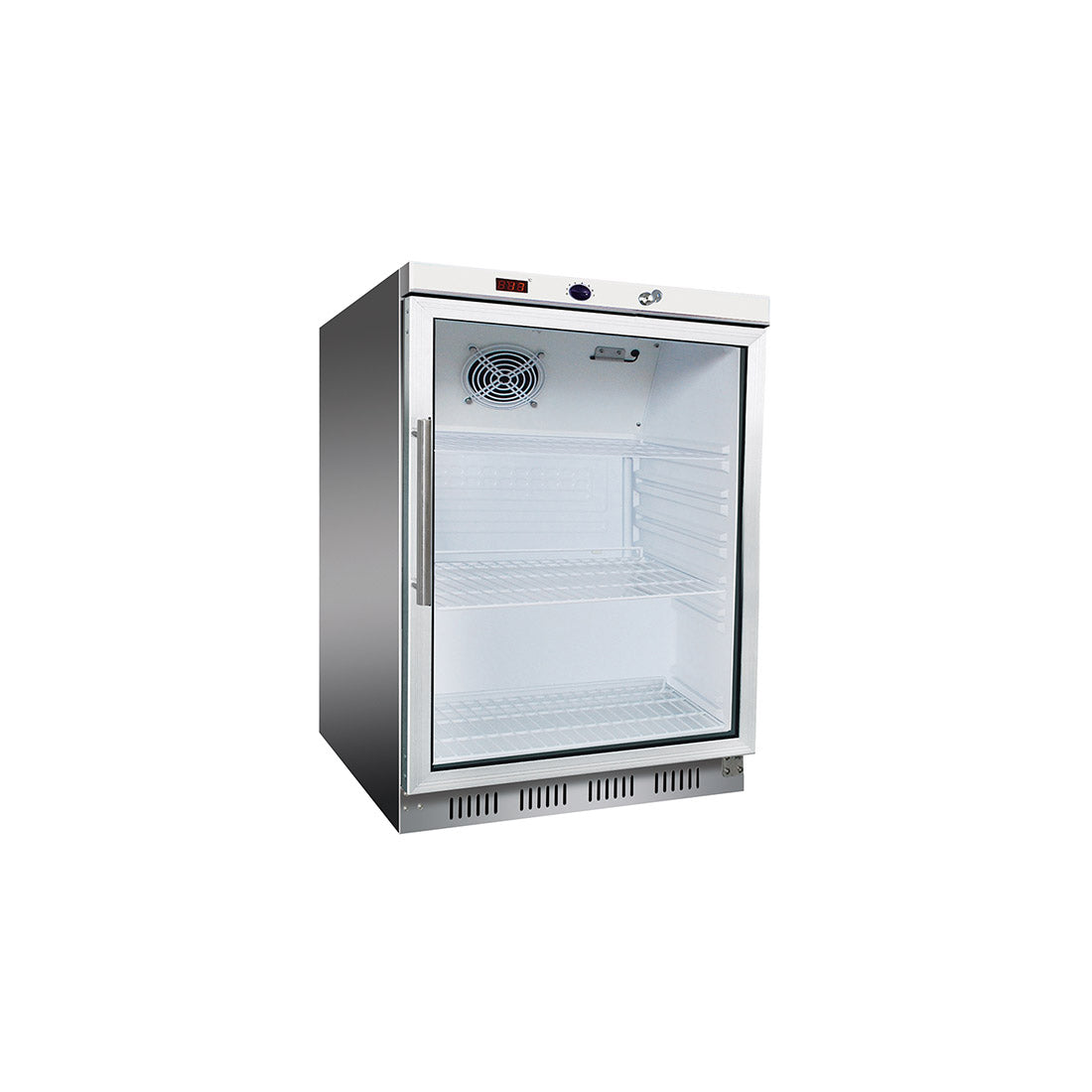 Thermaster Display Bar Fridge with Glass Door - HR200G S/S