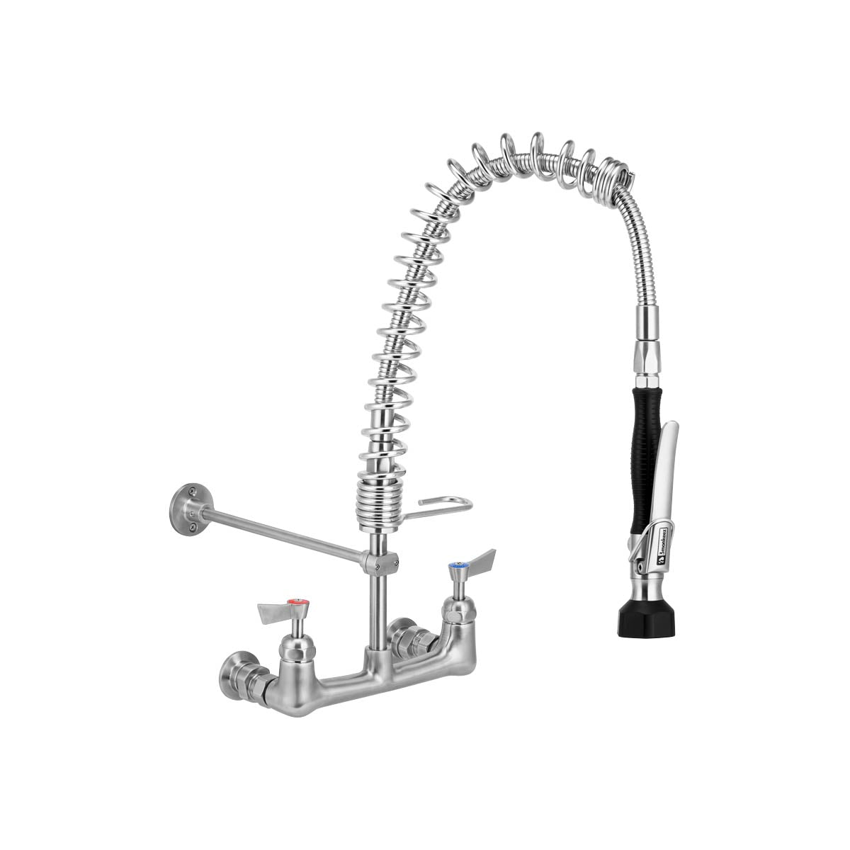 CLEANAJET Compact Stainless Steel Exposed Wall Mounted Pre Rinse Unit T-3M53430-C