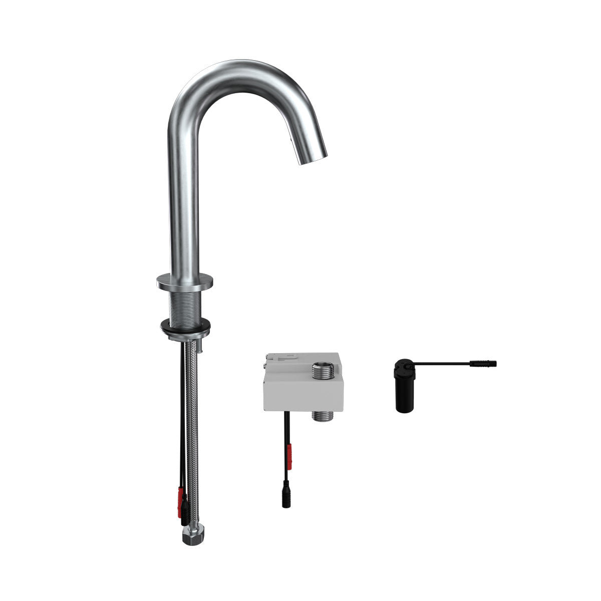 Guardian Zerotouch Gooseneck Bench Mounted Infrared Sensor Tap - Battery Powered T-3MSS-GHMST21B