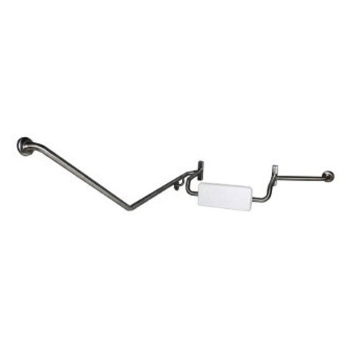 3monkeez Back Rests with Integrated Grab Rail Left Hand (45 Degrees) WA-BRGR-45LH