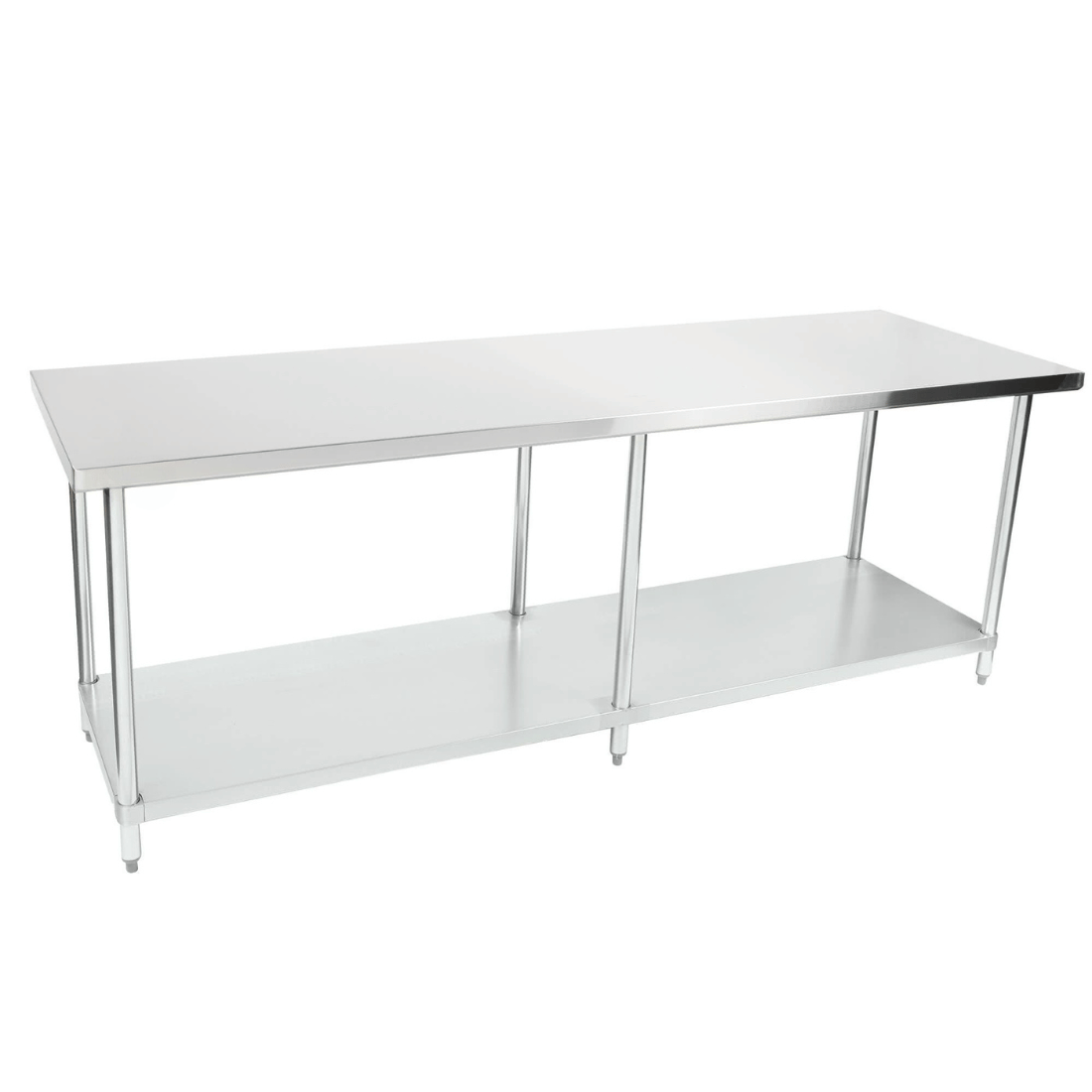 2NDs: Modular System Stainless Steel Workbench + Pot Undershelf - WB7-2100/A-SA8-Aug