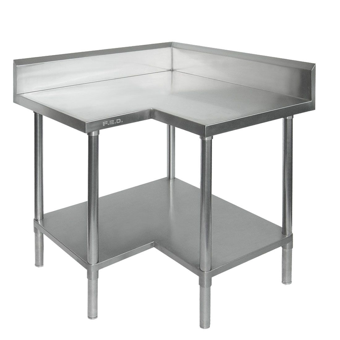 2NDs: Modular System Corner Workbench, 150mm Splashback & Undershelf WBCB6-0900/A-VIC513