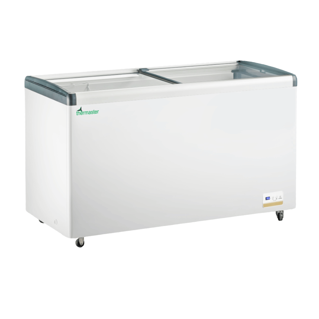 Thermaster 456L Chest Freezer with Flat Glass Sliding Lids - WD456G