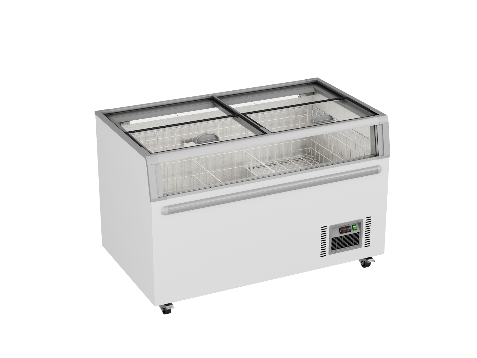 Thermaster Supermarket Island Freezer with Glass Sliding Lids - ZCD-L145G