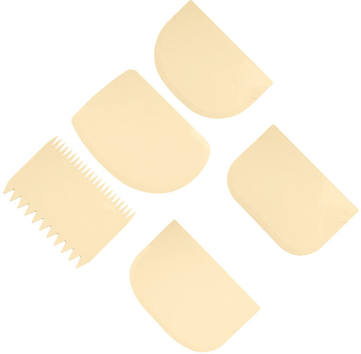 Matfer Bourgeat SCRAPER SET OF 5 PLASTIC 112850