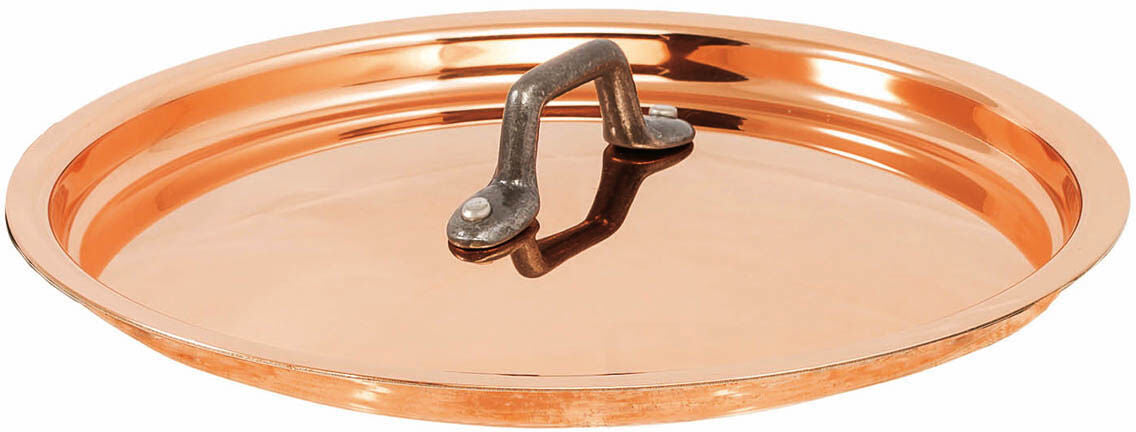 Matfer Bourgeat LID 14CM COPPER CAST HDL 365014