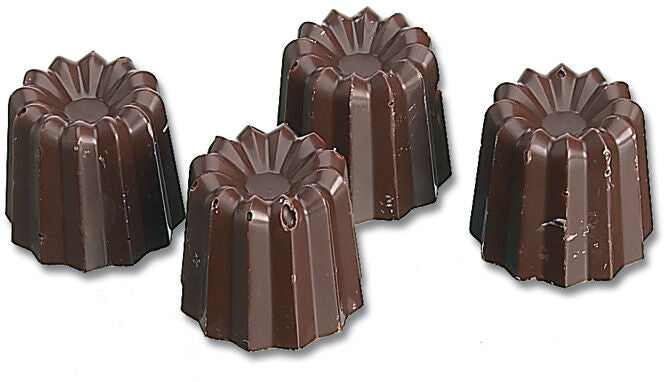 Matfer Bourgeat CHOC MOULD 40 CANNELLES 24MM 380108