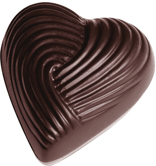 Matfer Bourgeat CHOC MOULD 21 BONBON HEART 380145