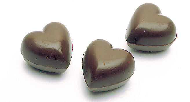 Matfer Bourgeat CHOC MOULD 36 SMALL HEARTS 380205