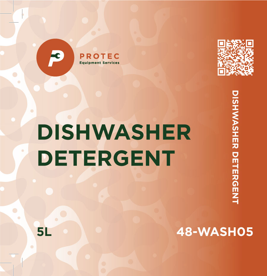 Protec Equipment Dishwasher Detergent 5L 48-WASH05