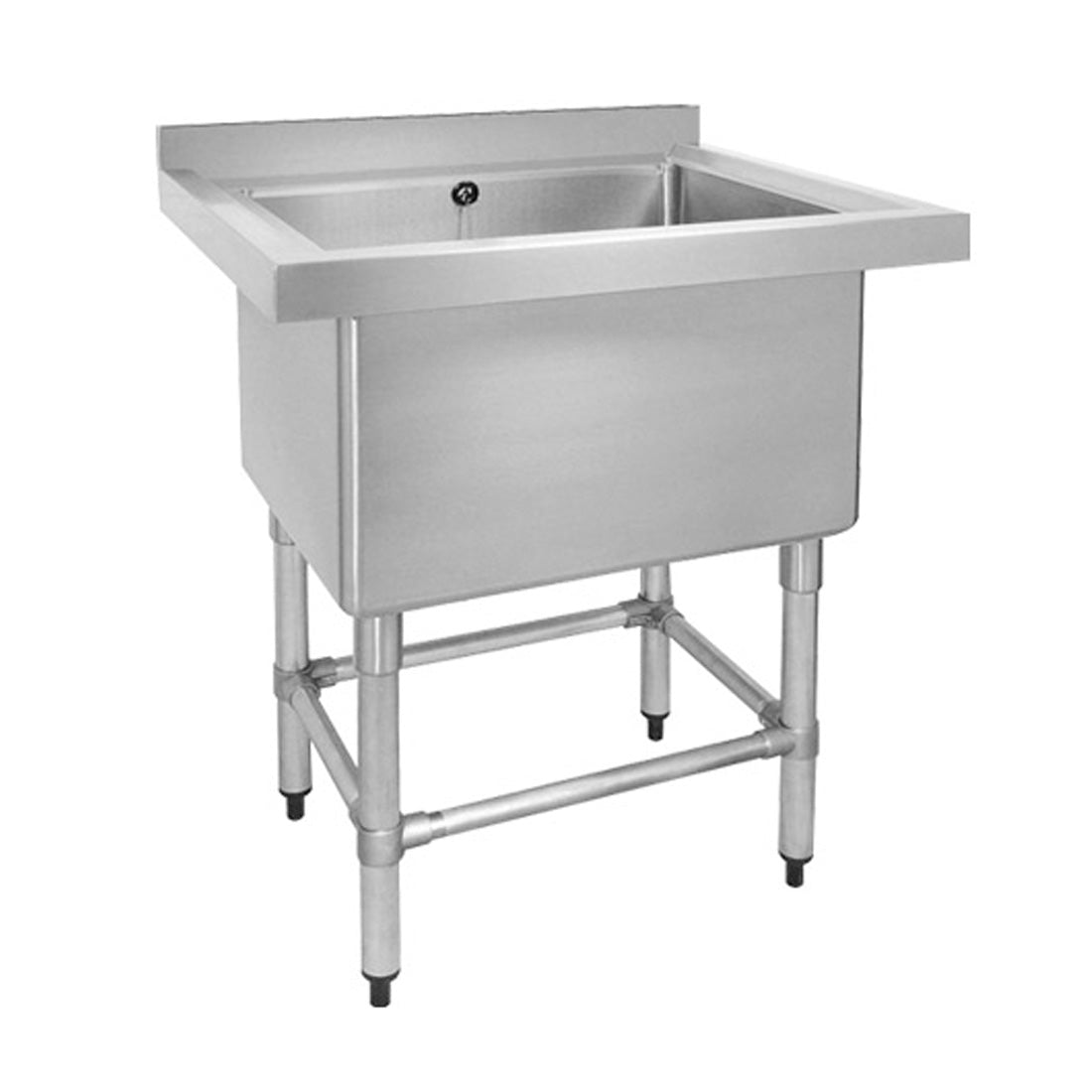 Modular Systems  Stainless Steel Single Deep Pot Sink 770-6-SSB