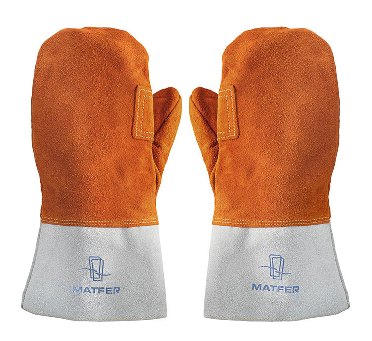 Matfer Bourgeat BAKERS MITS NO CUFF LEATHER 773001