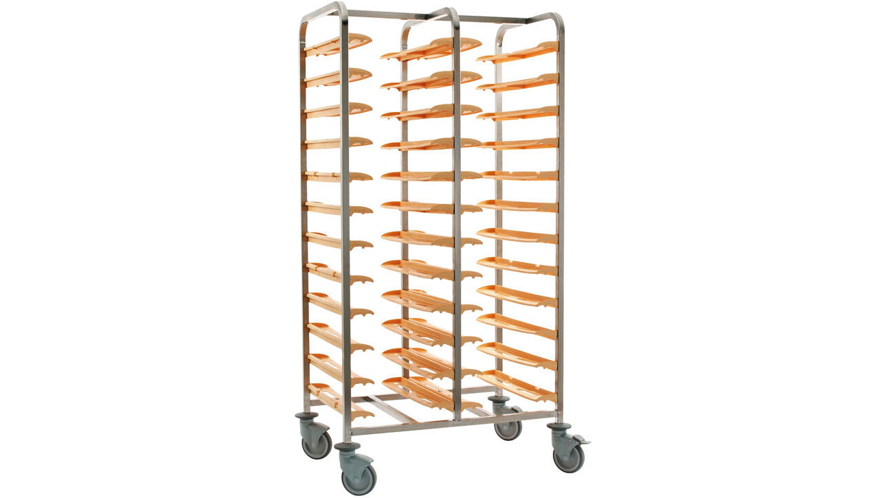 Matfer Bourgeat TRAY TROLLEY; CAFE CLEAR; 24SH 783906