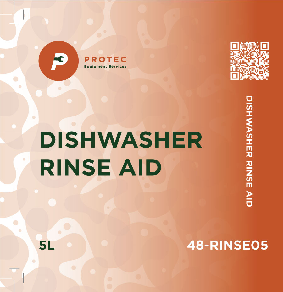 Protec Equipment Dishwasher Rinse Aid 5L 48-RINSE05