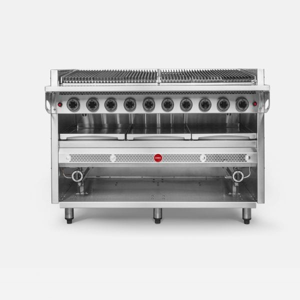 Cookon – CRG-1200 – Gas – Freestanding – 1200mm High Performance Chargrill 176 Mj/Hr