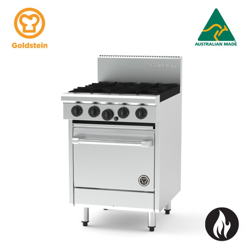 Goldstein 4 burners, 20” gas static oven  PF420-X