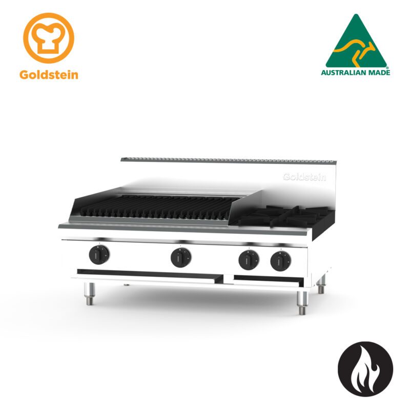 Goldstein 2 burners, 305 x 510 BBQ PFB24Q2-X