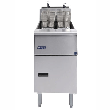 PITCO ELECTRIC SOLSTICE FRYER solid state control, filter ready  SE14-FR