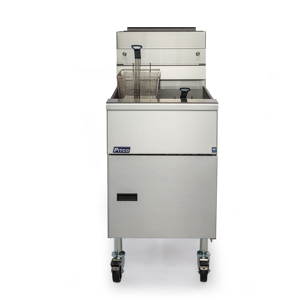 PITCO ELECTRIC SOLSTICE FRYER solid state control, filter ready  SE18-FR