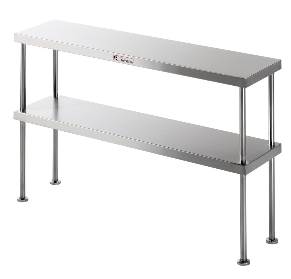 Simply Stainless Double Bench Over Shelf SS13.1200