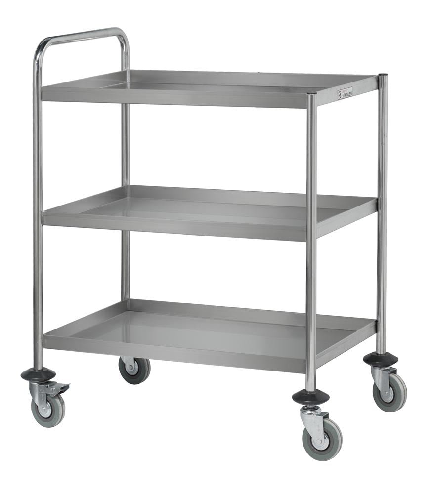 Simply Stainless Three Tier Trolley SS15