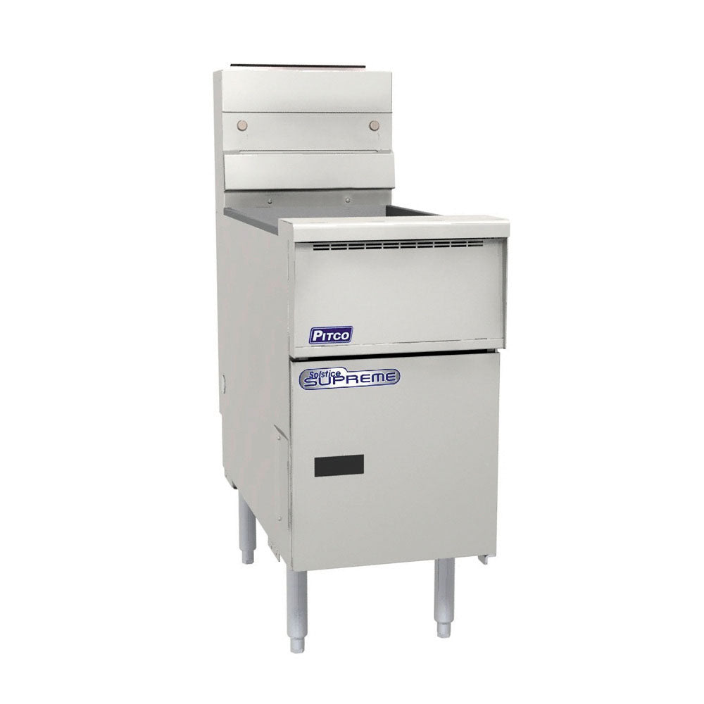 PITCO GAS SOLSTICE SUPREME FRYER solid state control, filter ready 88 SSH55-FR