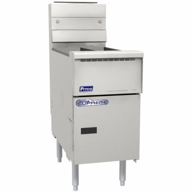 PITCO GAS SOLSTICE SUPREME FRYER split tank, computer control 44MJ/per tank SSH55T-C