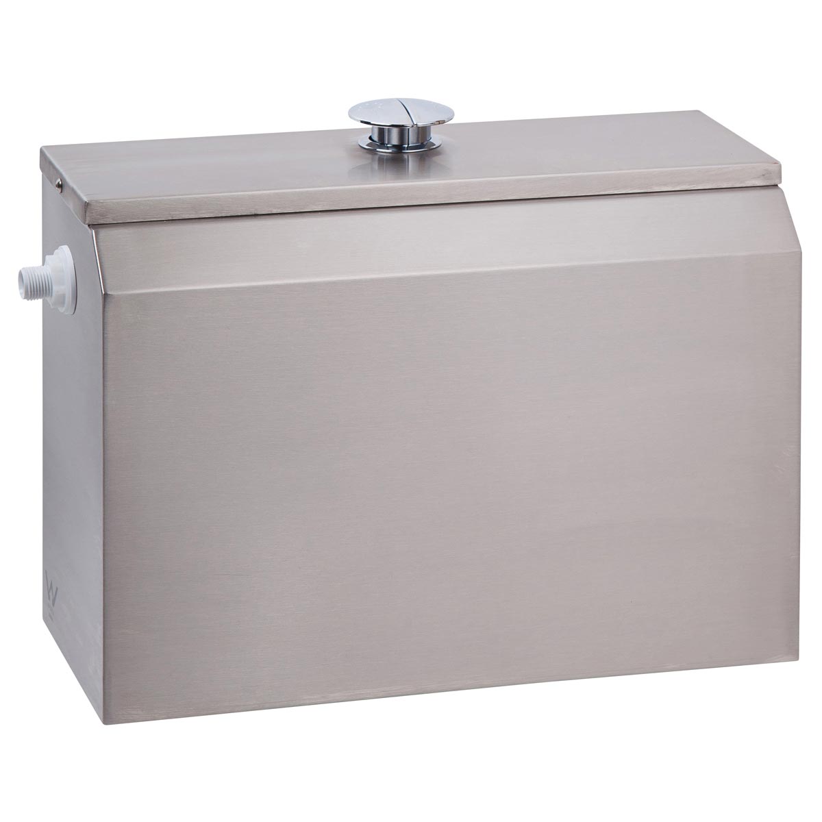 Disabled Compliant Dual Flush Cistern Left Side Entry Stainless Steel