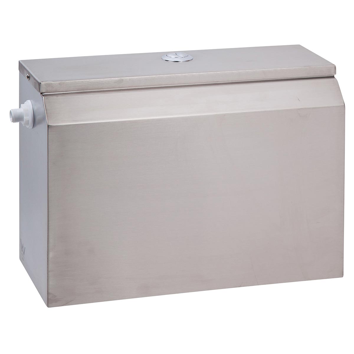 3monkeez Stainless Steel Dual Flush Cistern Left Side Entry AB-CIS-DF-SE-L